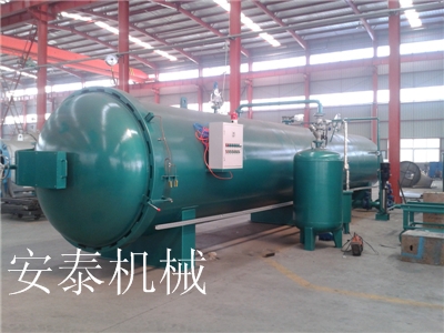 Wood degreasing tank