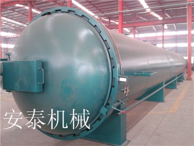 Wood vacuum pressure impregnation tank